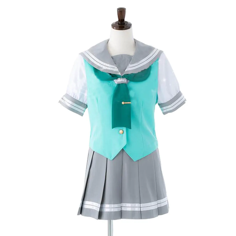 2017 Love Live! Солнечный свет! Aqours Kanan охара Мари JK школьная форма Косплэй костюм|cosplay