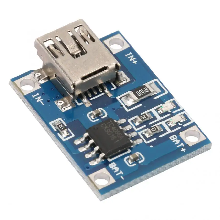 10 шт. зарядная плата 4 5-5 5 V TP4056 Mini USB 1A зарядное устройство Модуль | Обустройство