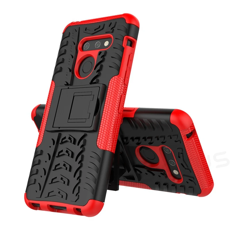 Ударопрочный Доспех Hard Rubber чехол для LG K9 V20 V30 V40 V50 V30S G6 G7 G8 ThinQ Plus Q6 Q6A Q Stylus Stylo 5 3 4 K40