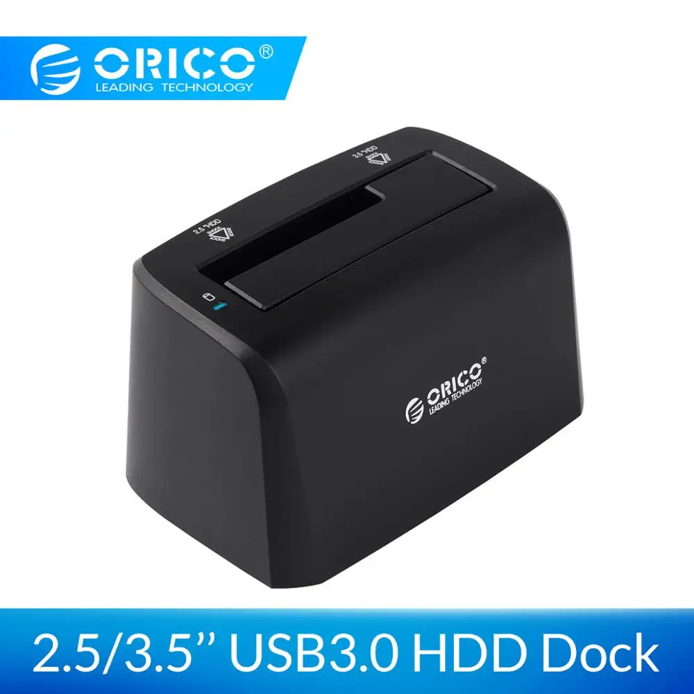 ORICO 2,5/3,5 ''USB3.0 жесткий диск Док-станция SATA HDD чехол 8 ТБ большая емкость поддержка UASP протокол поддержка для Windows/Mac OS/Linux