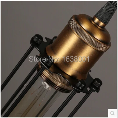 Американский кантри Европейский ретро кованого железа индустрия люстра