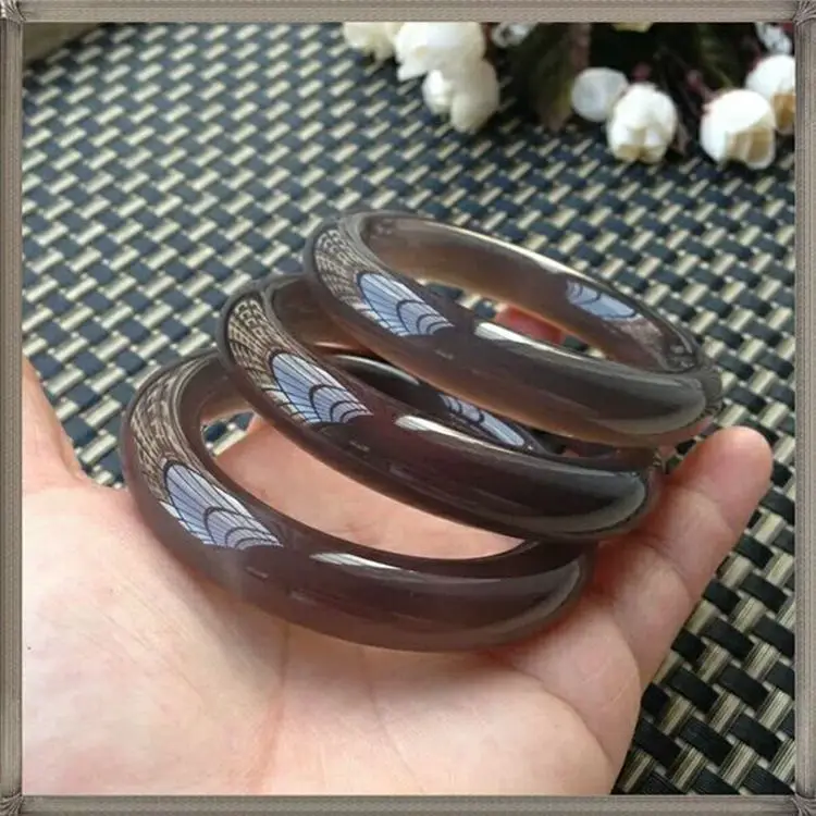 Бразилия натуральный агат Халцедон Браслет Ретро|gift gifts|fashion jewelrygift accessories |