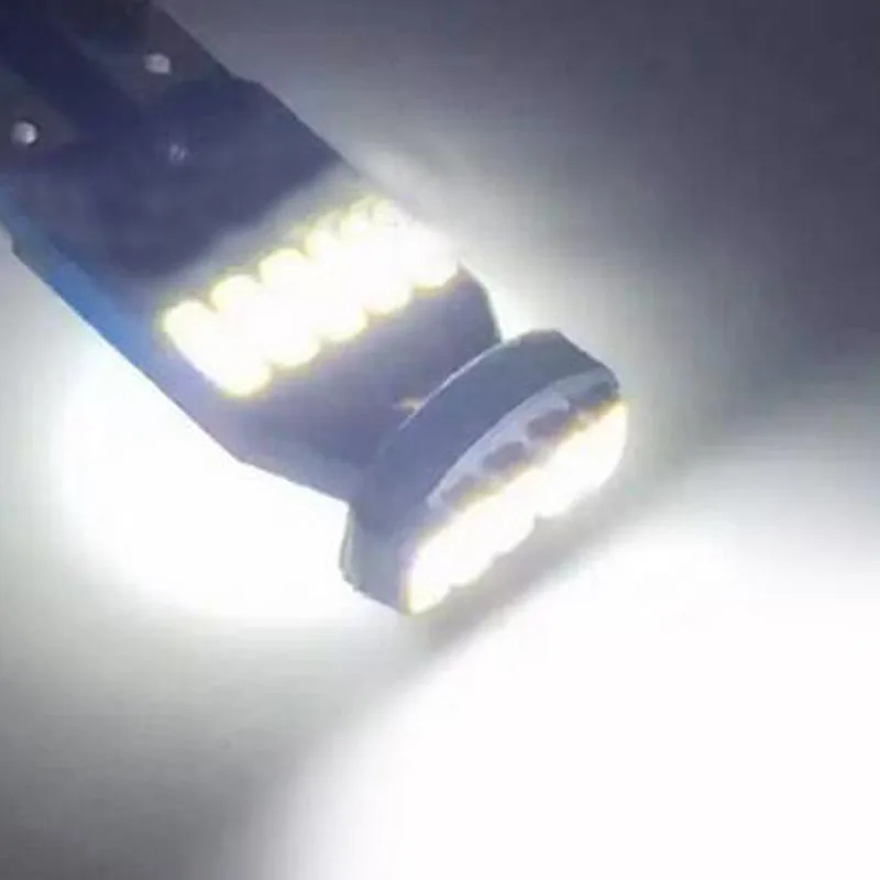 BOAOSI 2 шт. стайлинга автомобилей Canbus Led T10 4014smd номерной знак светильник лампы для