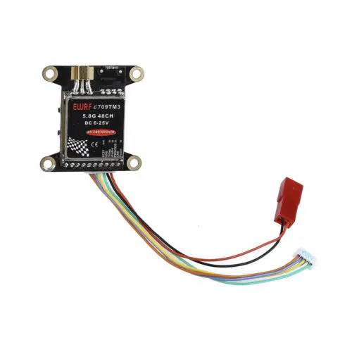 

EWRF e709TM3 5.8Ghz 200mW 48CH FPV Wireless AV Transmitter Module 5V for F3 F4 Flight Controller