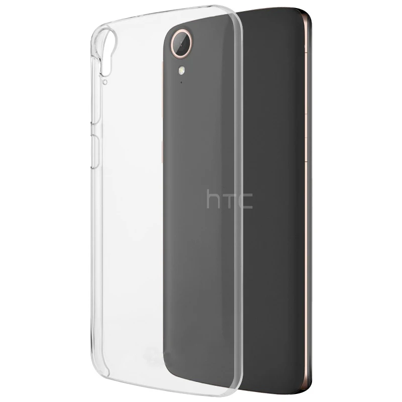 Для HTC 828 Новый ультратонкий прозрачный грязеотталкивающий пластиковый
