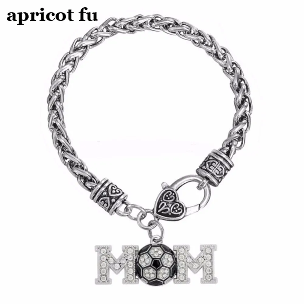 Спортивные ювелирные изделия из цинкового сплава черные серебряные с