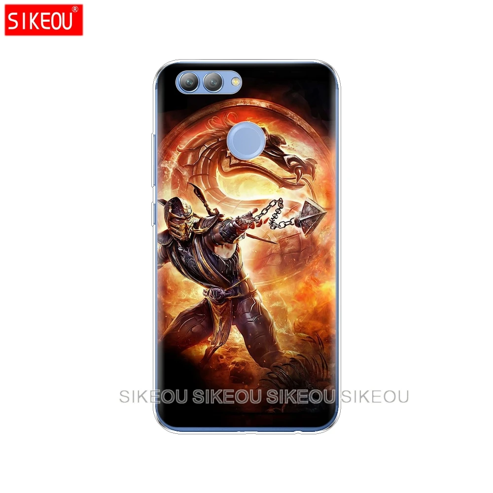 Силиконовый чехол для телефона huawei Y3 Y6 Y5 2 II 2017 nova 2s LITE plus Scorpion Sub Zero Mortal Kombat x |
