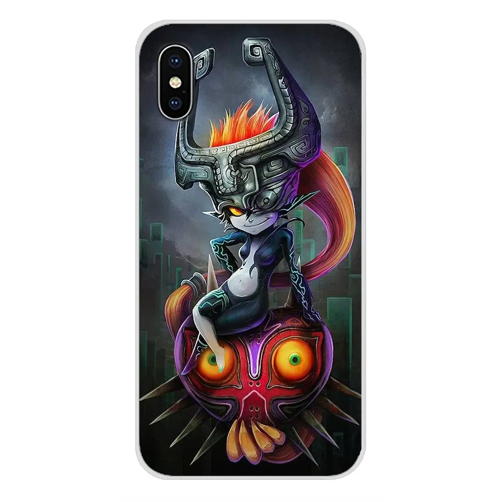 Прозрачный чехол из ТПУ Legend of zeldas Majora's Mask для Samsung Galaxy S4 S5 MINI S6 S7 edge S8 S9 S10 Plus Note 3 4 5 8
