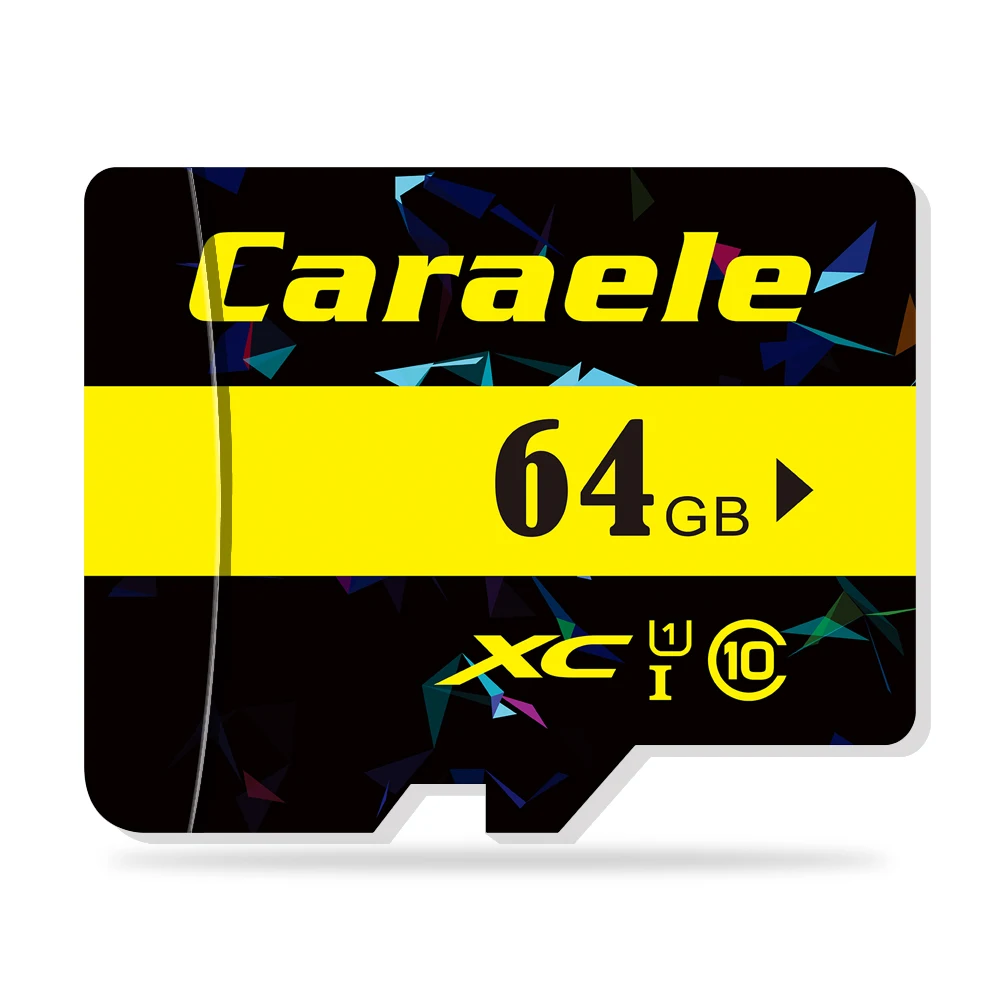 Caraele Высокая стабильность Microsd 64 ГБ карты памяти 128 32 16 8 Micro SD Class10 SDXC флэш для