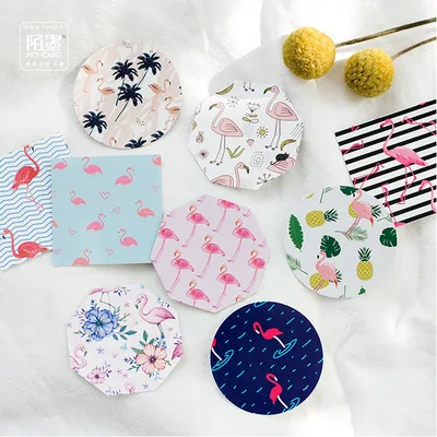 Горячая Распродажа 45 шт./компл. блокнот с фламинго Дневник для рисования чехол