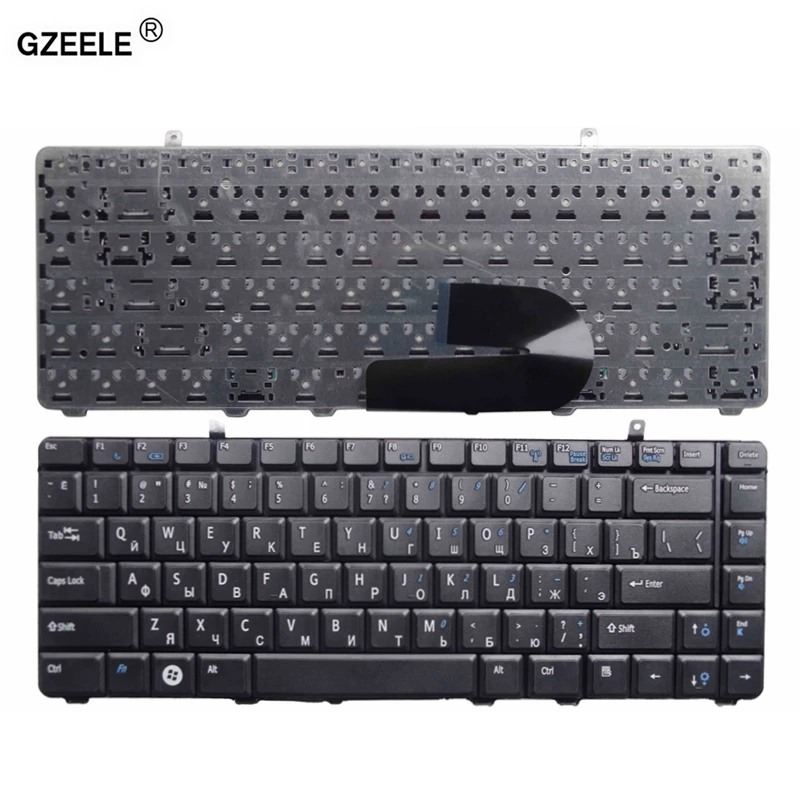 Клавиатура для ноутбука GZEELE черная русская клавиатура Dell A840 A860 vostro PP37L PP38L 1410 1014 1015