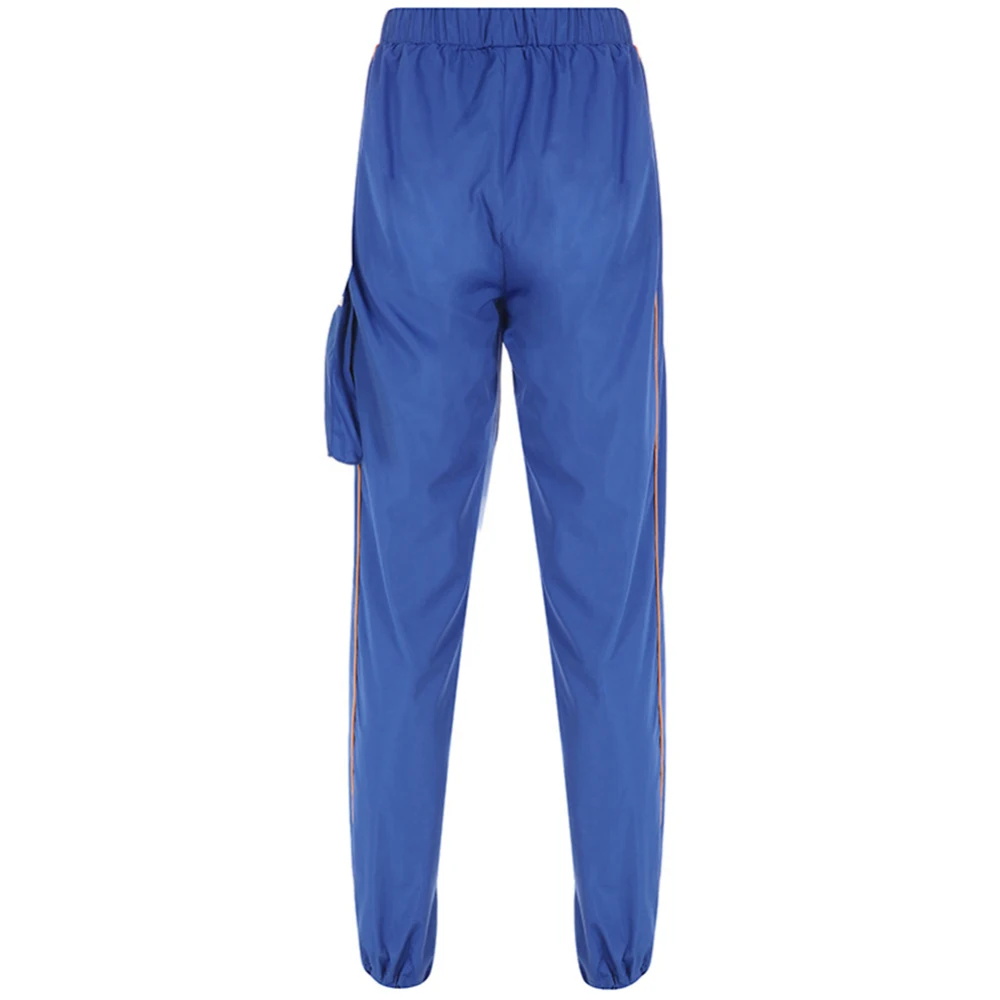 Женские Модные с высокой талией женские брюки-карго полиэфирного волокна