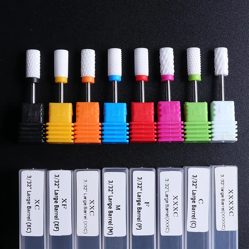 Ceramic Mill Manicure Machine Set Cutter For Pedicure Electric Nail Files Drill Bit Milling | Красота и здоровье