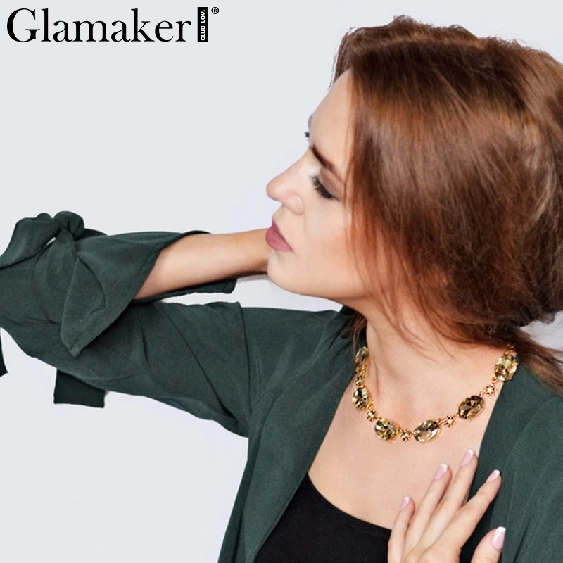 Женский Повседневный Тренч Glamaker с разрезом модная Свободная верхняя одежда