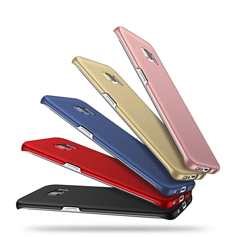 Теплоотвод чехол для Samsung Galaxy A3 A5 2016 2017 J2 J3 J5 PRIME охлаждающие Чехлы S7 edge S8 Plus тонкий