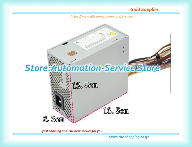 

HP-D3008E0 M-ATX SFX 300W Active Mute Bronze Small Chassis Power Supply