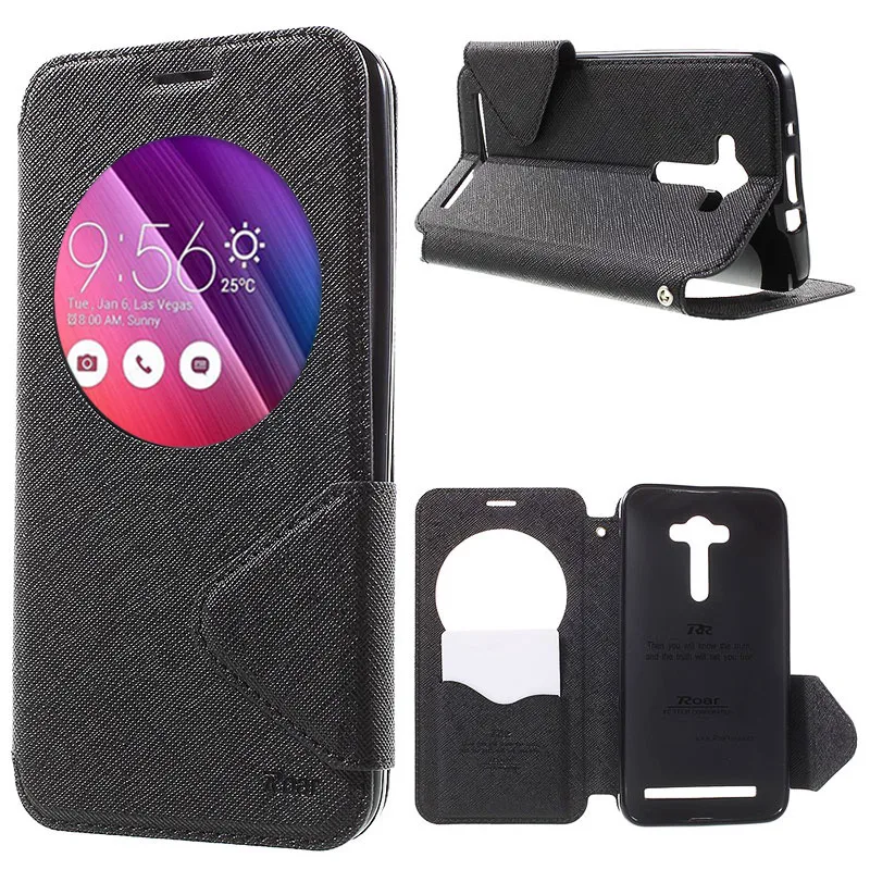 Для Asus Zenfone 2 лазерная ZE550KL ZE551KL 5.5 дюймов роскошный мешок рев корея дневник окно