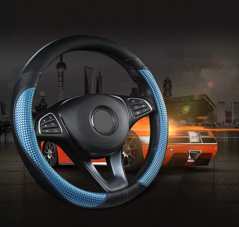 Новинка 2019 спортивный Чехол для колеса чехол рулевого автомобиля женщин