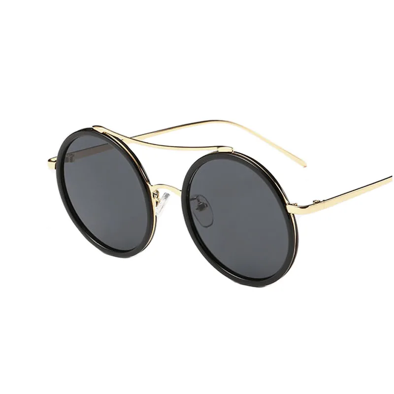 

New retro round women's sunglasses brand designer vintage sunglasses women sunglass oculos de sol