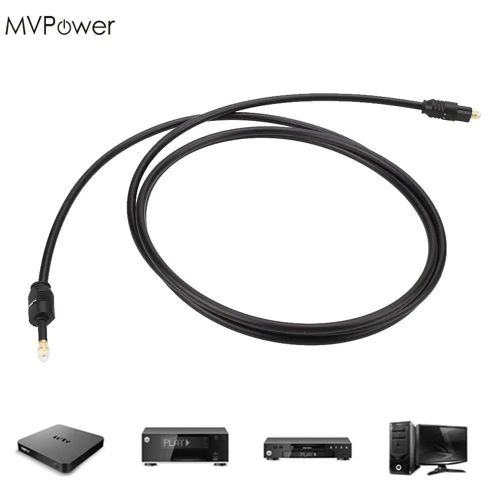 MVPower 1 5 м футов для Toslink Mini Plug 3 ММ Оптический SPDIF аудио кабель Шнур|cord plug| |