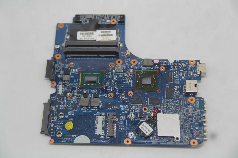 Материнская плата 712924 501 для ноутбука HP 4440S 4540S со стандартным центральным