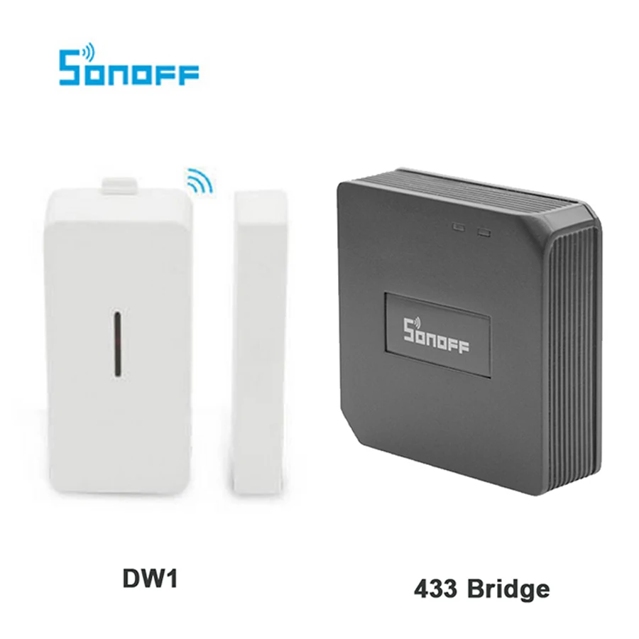 Беспроводные модули автоматизации SONOFF DW1 для дверей и окон 433 МГц датчик системы