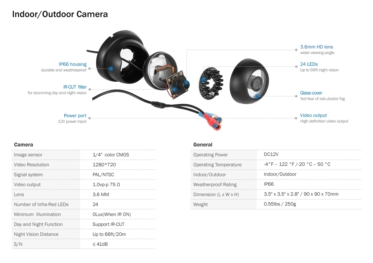 SANNCE 4CH 1080N HD 10,1 дюймов дисплей DVR 4 шт 1.0MP 720P купольные камеры для видеонаблюдения система ночного видения Система видеонаблюдения комплект
