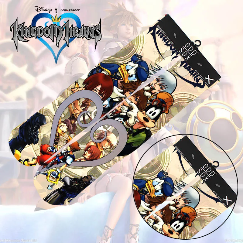 OHCOMICS Горячая игра Королевство Сердца Сора Keyblade носки теплые чулки плотные