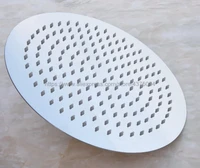 modern style 12 inch head shower round stainless steel finish bathroom shower head nsh051