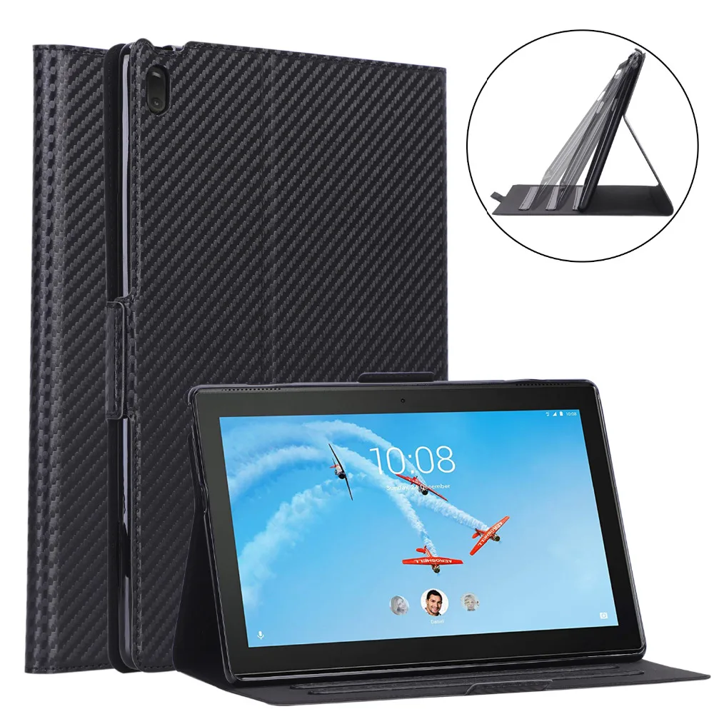 Тонкий чехол с магнитным рукавом для Lenovo Tab E10 X104 TB X104F книжка из искусственной