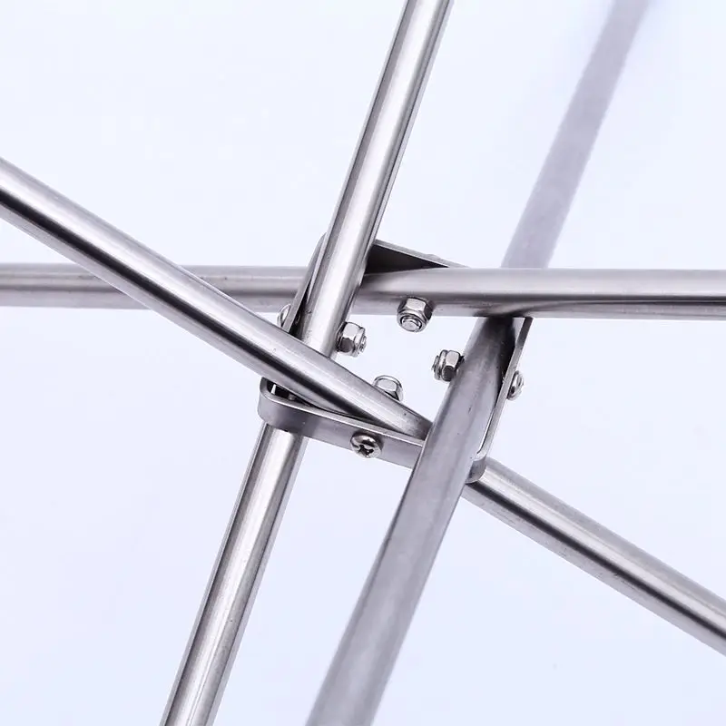 Портативный Открытый огнеупорный стальный сетчатый камин идеально подходит для