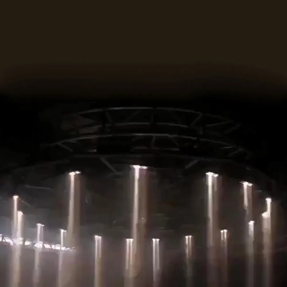 СВЕТОДИОДНЫЙ матричный светильник 14x3w белый/теплый белый/желтый DMX512