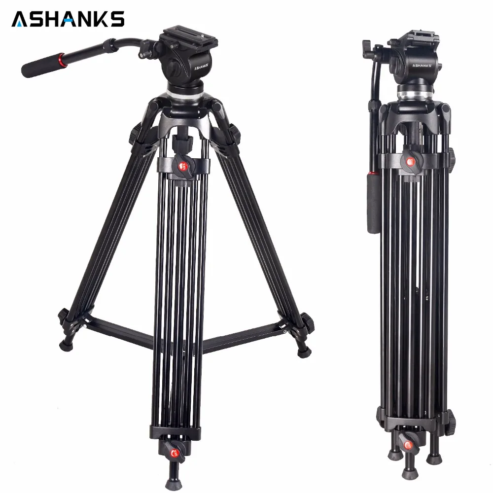 ASHANKS Штатив для профессиональной фотосъемки Камера 1,6 м нагрузка 5 кг Dslr студия видео стенд с амортизационной головкой быстросъемная пластина