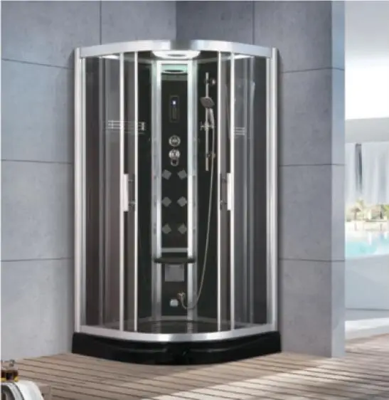 900x900x2150мм секторобразная ванная Паровая душевая кабина компьютерное управление
