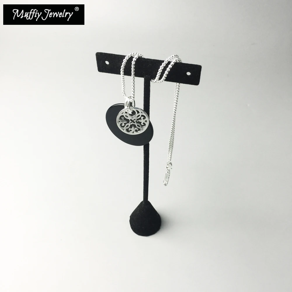 Ожерелье в виде диска с цветочным орнаментом модные хорошие ювелирные украшения