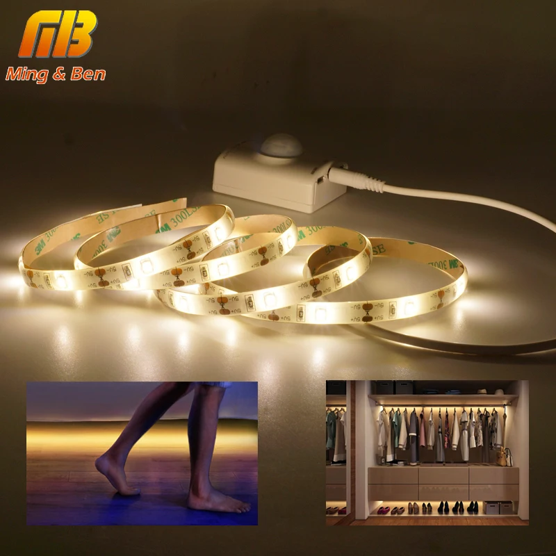 Светодиодный IP65 USB светильник с датчиком движения водонепроницаемый функцией