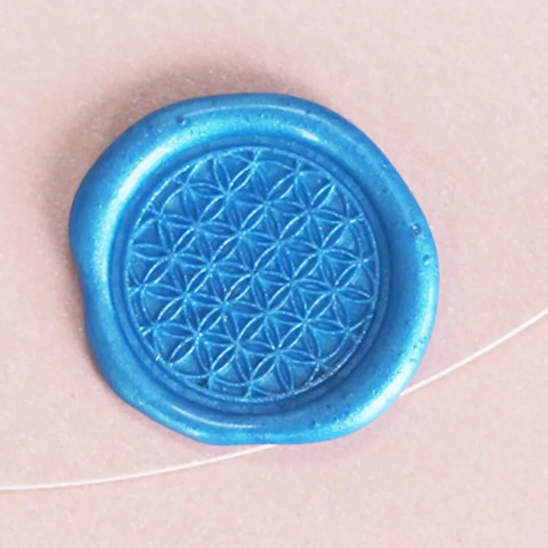 Цветок жизни l коробка для печати креативная восковая печать набор одиночных