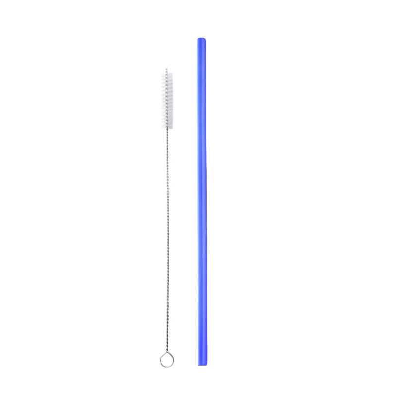 100 S straws 20brush Новая индукция нержавеющей стали с функцией изменения цвета в зависимости от температуры соломинки многократного использования металла соломинки с чистящей щеткой бар аксессуары - Цвет: 100 S straws 20brush
