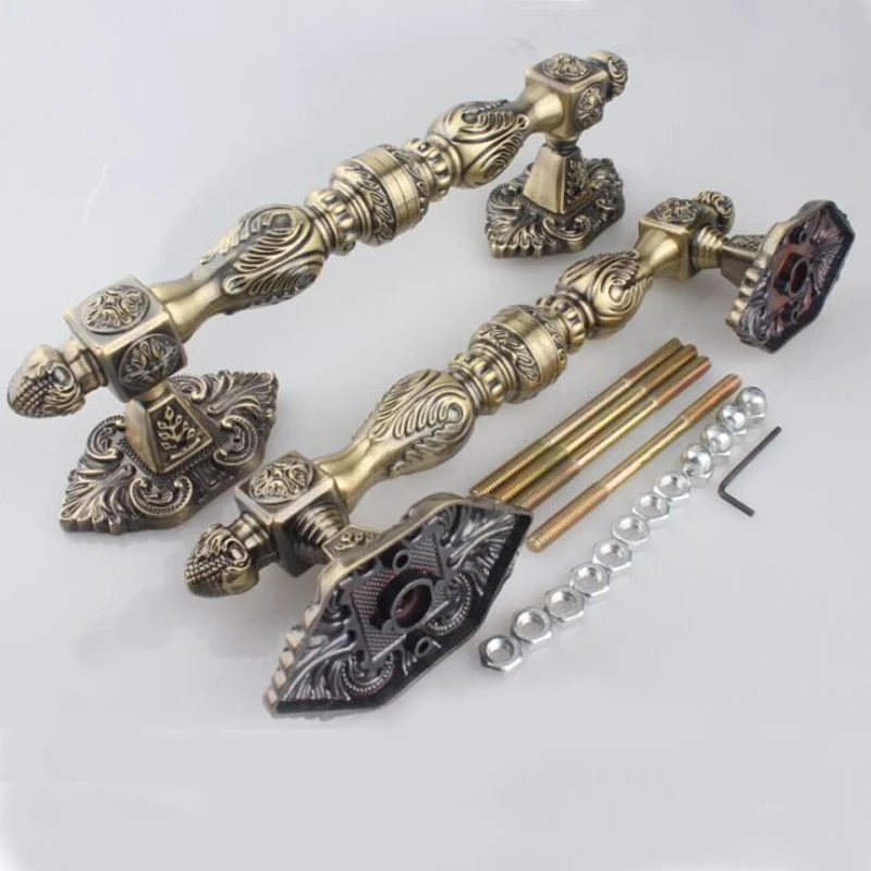 350 мм винтажная Мода Европа классический стиль большие ворота дверь обрабатывает