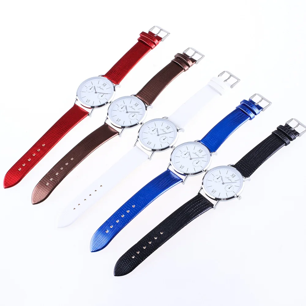 High quality new women watches Geneva digital woman quartz watch Simple and generous without second hand dial luxury | Наручные часы