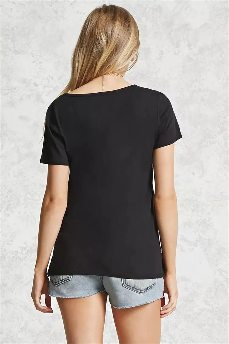 2018 летние женские рубашки выдалбливают Сексуальная Девушка Топы V Воротник легко