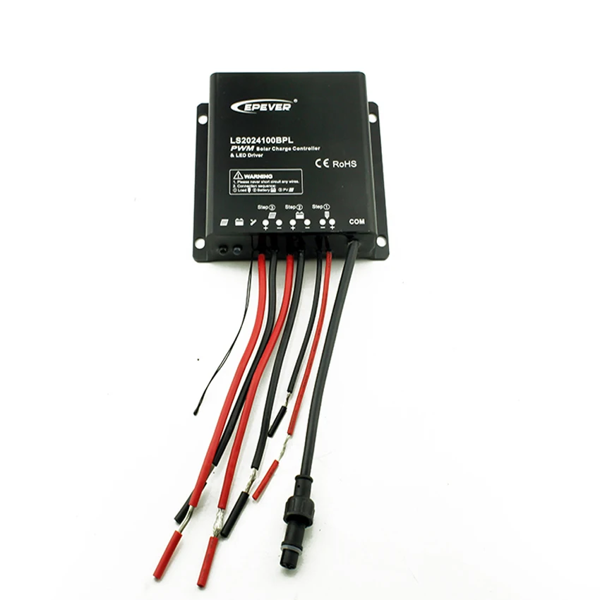 EPSOLAR LS2024100BPL 20A 12В 24В Солнечное зарядное устройство контроллер таймер IP67