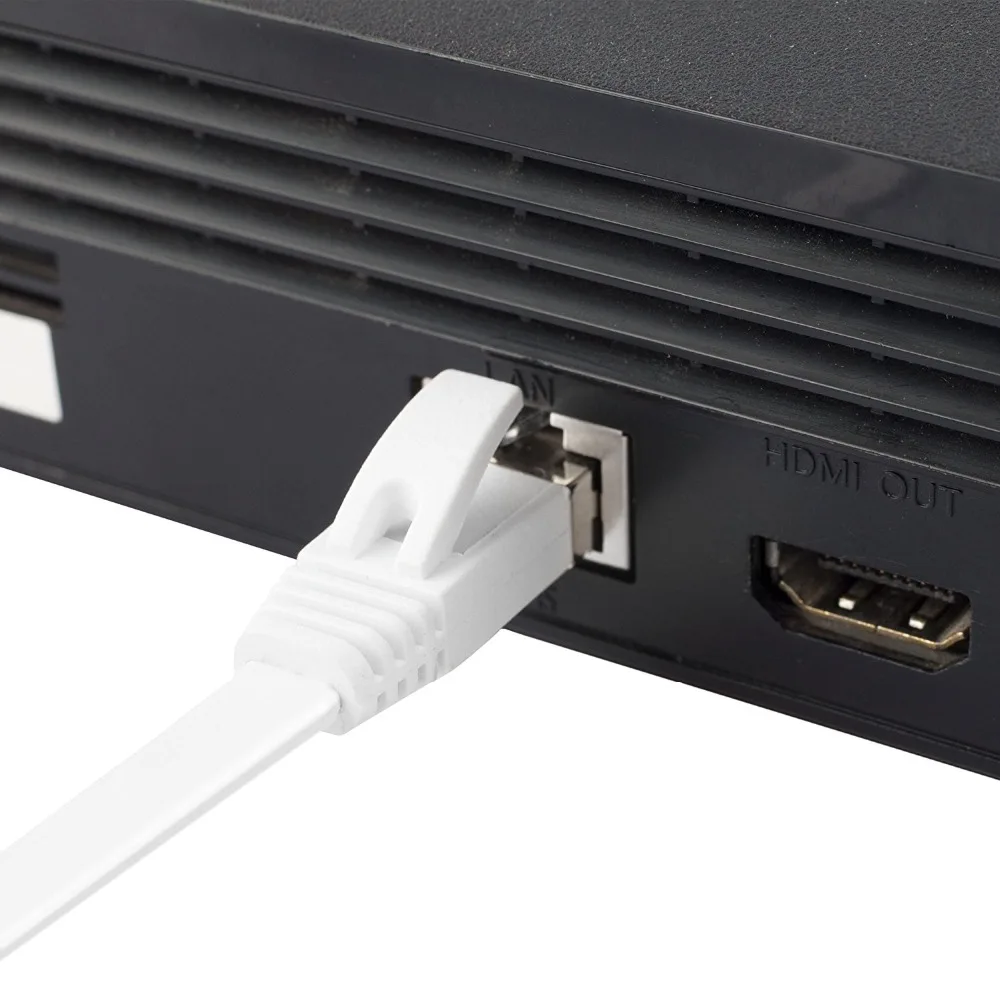 Плоский Ethernet-кабель RJ45 600 МГц 15 м/20 м/30 м/CAT7 для ПК и ноутбуков |