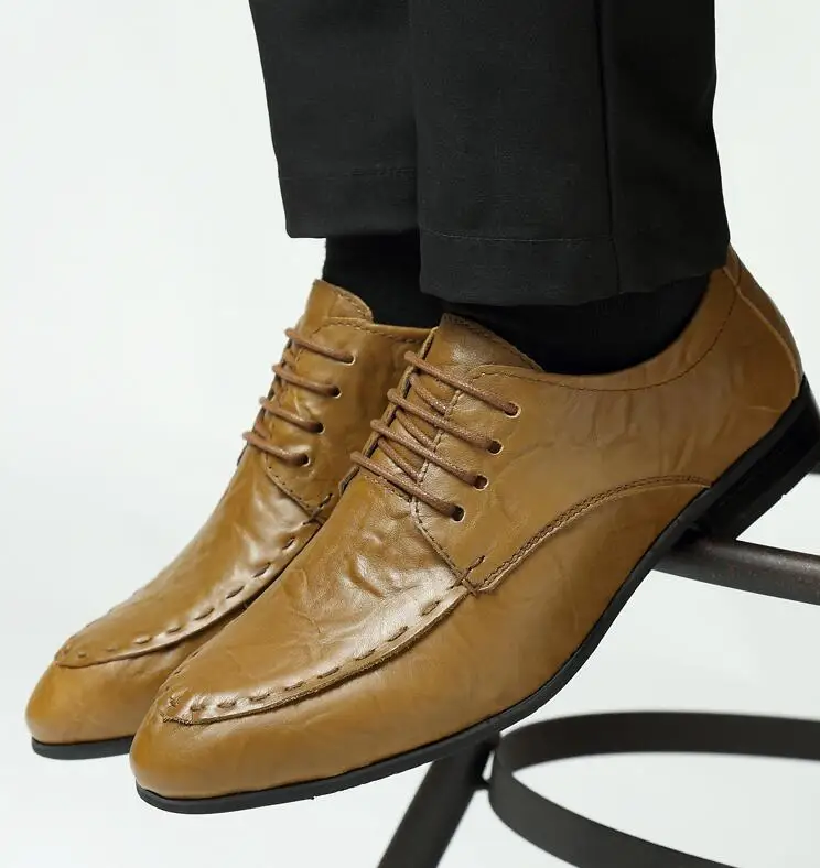 Плюс: 35-48 49 50 высокое качество мужской shoesComfortable zapatos hombre Для мужчин красавец владеет обувь платье/Свадебные мужская деловая обувь