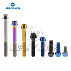 Титановый болт Wanyifa M5x 9 16 18 20 25 30 35 40 45 50 55 60 мм, винты с шестигранной головкой для велосипедного выноса сиденья