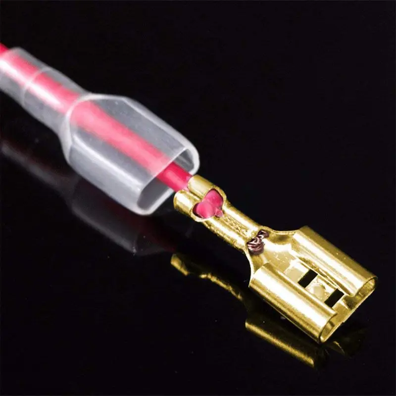 Горячие 150 штук Лопата соединители терминалы лопата рукав терминалов терминал