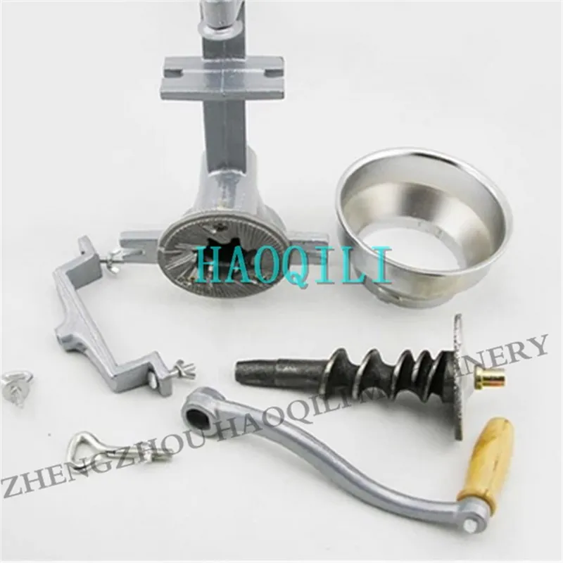 Высокая чугунная мельница ручная зерно китайская травяная медицина овес