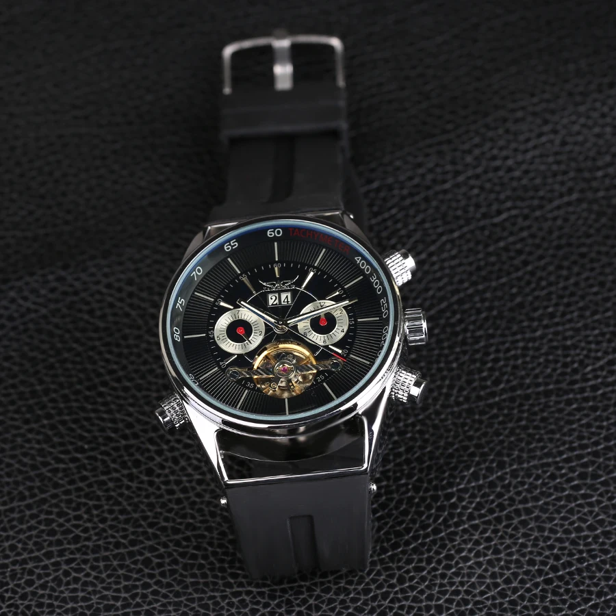 Классические часы Tourbillon мужские топового бренда Роскошные автоматические с