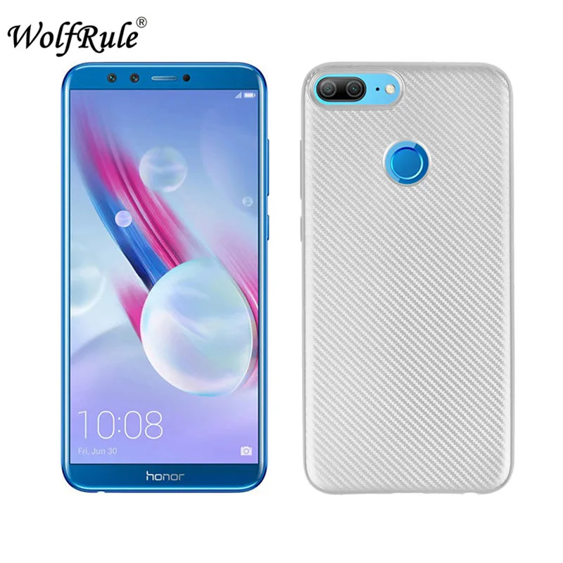WolfRule Huawei Honor 9 Lite Cases lite Cover Luxury Full Protection Carbon Fiber Soft TPU Case For |
