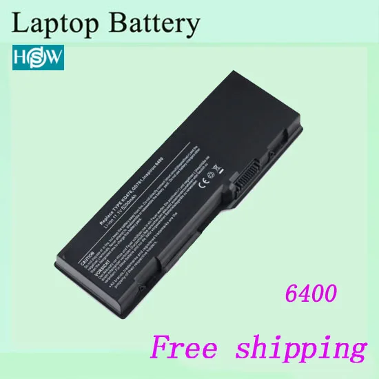 Аккумулятор для ноутбука Inspiron 6400 KD476 PD945 451 10338 10424 GD761 RD859 UD267 XU937 DELL|laptop battery|battery for